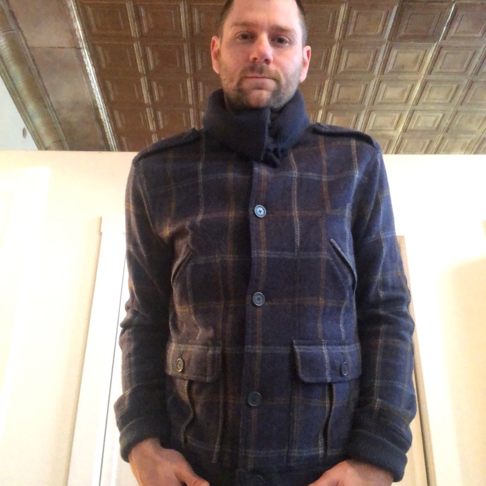 Brown Sound Urban Outfitters Coat L Large